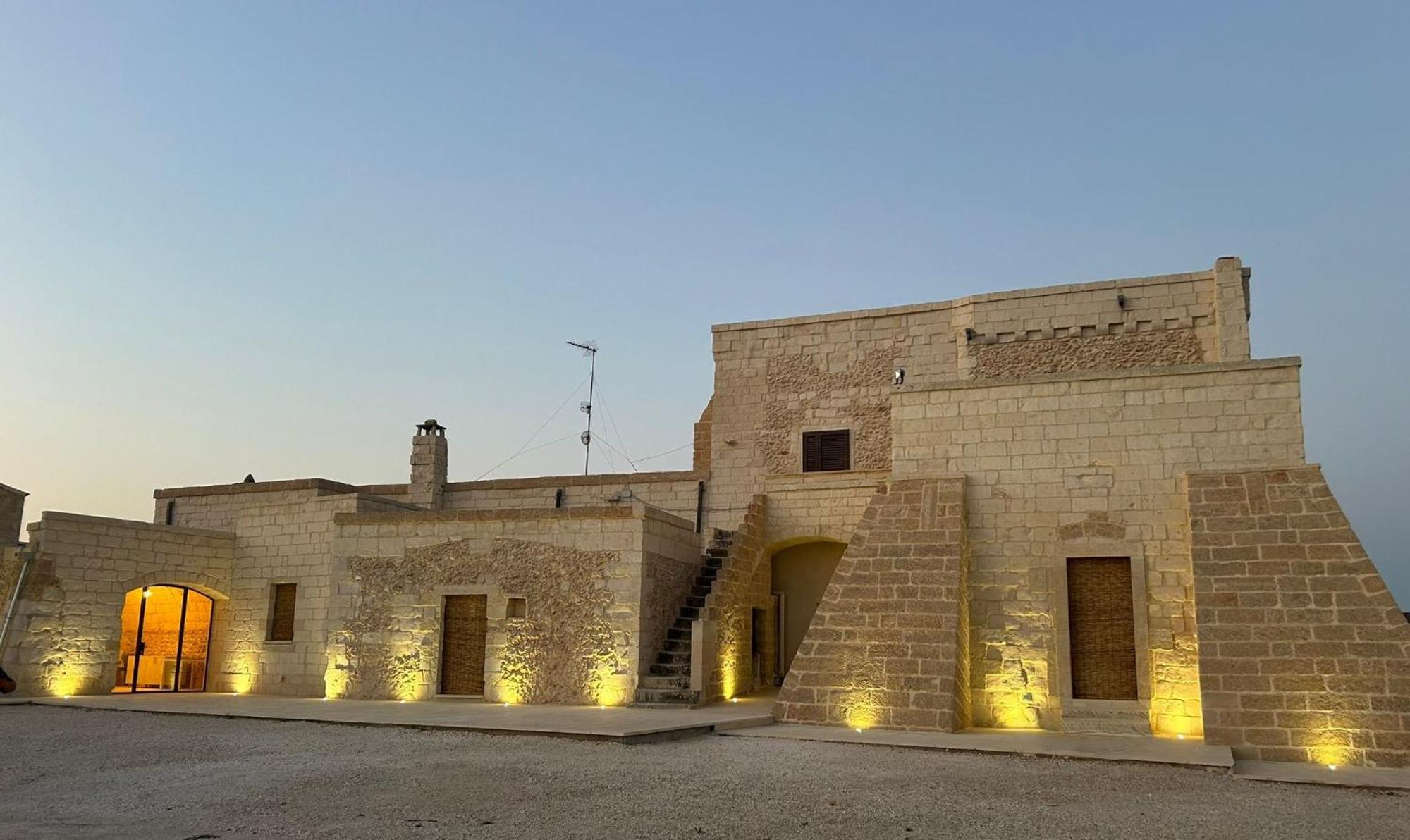סנט'אנדראה Agriturismo Masseria Sbotta מראה חיצוני תמונה